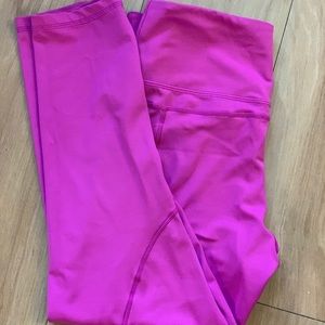 Zyia Fuschia Light n Tight Leggings